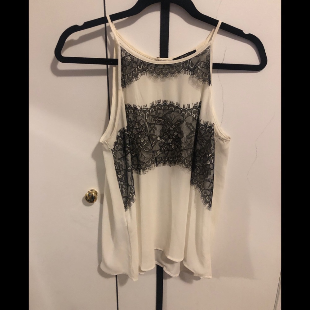 💚Forever 21 Black and White Camisole Size Medium